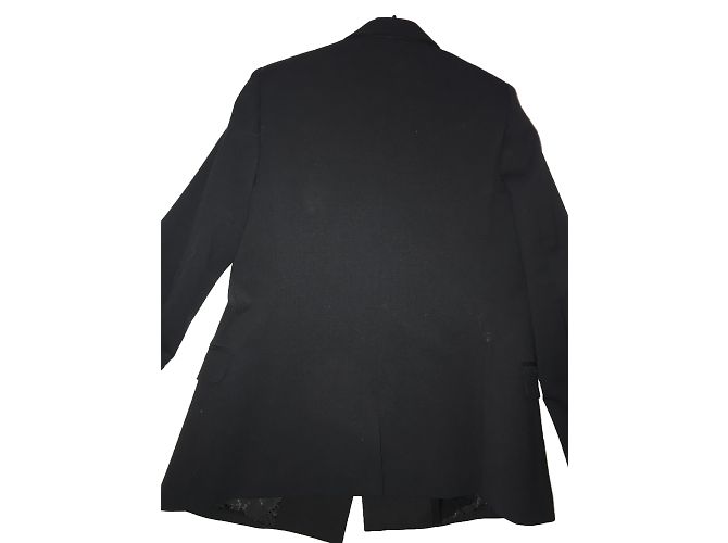 Zadig & Voltaire Black Wool Crossover Jacket - view 2