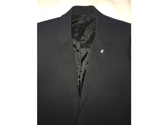 Zadig & Voltaire Black Wool Crossover Jacket - view 4