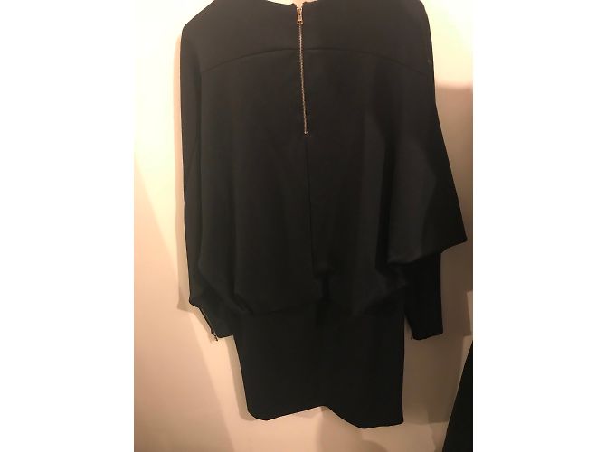 Chloé Kleid aus schwarzer Wolle - Ansicht 10
