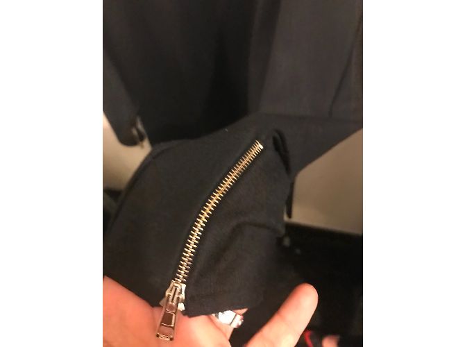 Chloé Kleid aus schwarzer Wolle - Ansicht 8