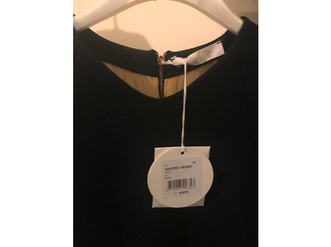 Chloé Kleid aus schwarzer Wolle - Ansicht 9