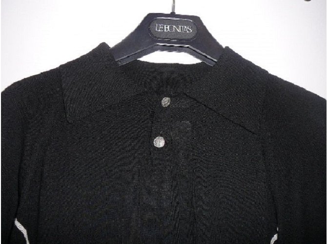 Versace Pullover Schwarz aus Merinowolle Herren M - Ansicht 3