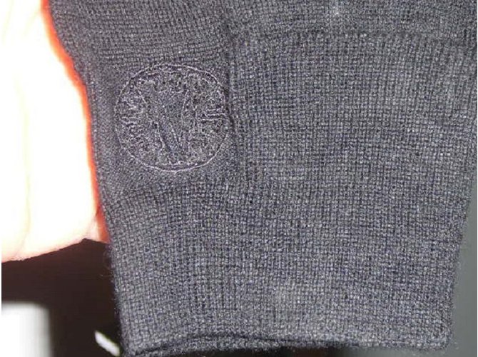 Versace Pullover Schwarz aus Merinowolle Herren M - Ansicht 5