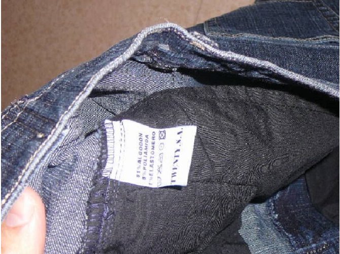 Jeans Slim Marithé et François Girbaud Blu Navy - vista 5