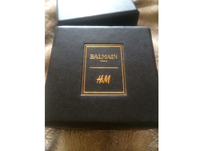 Balmain pour H&M Spiegelring Gold Golden - Ansicht 3