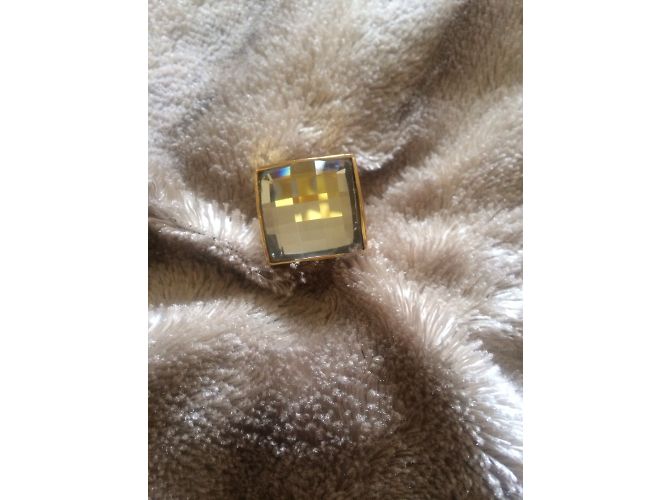 Balmain pour H&M Spiegelring Gold Golden - Ansicht 4