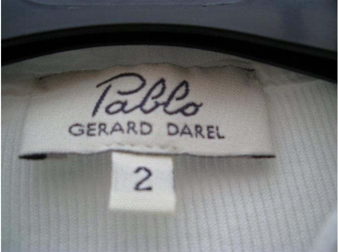 Polo de algodón blanco Pablo De Gerard Darel - vista 3