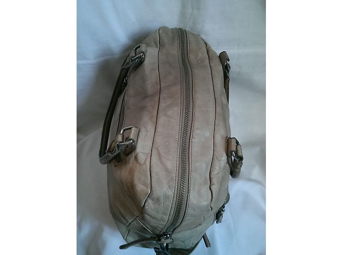 Nat & Nin Borsa Macy in Pelle Color Acacia - vista 9