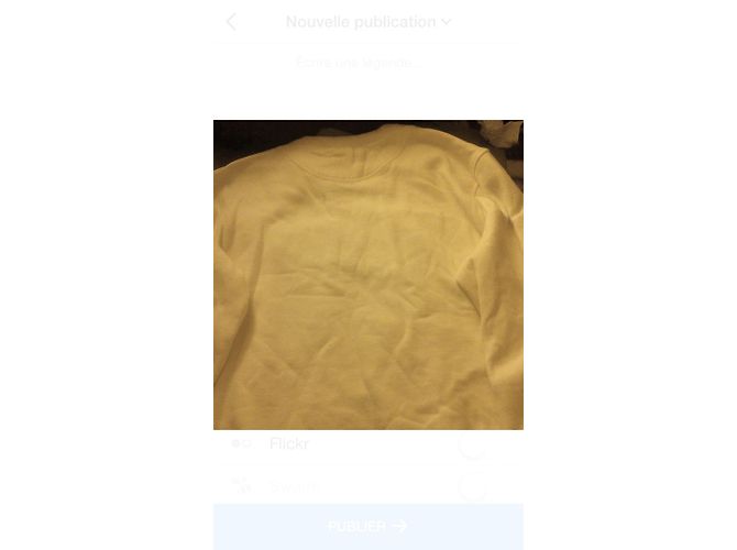 Autre Marque Sudadera con logo de tigre Kenzo Blanco - vista 4