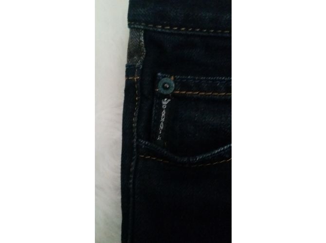 Jean Armani Junior Bleu Denim Bleu Marine - vue 7