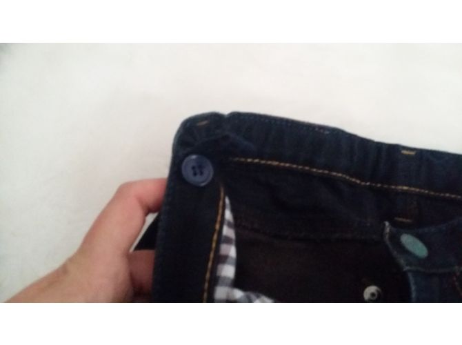 Jean Armani Junior Bleu Denim Bleu Marine - vue 9