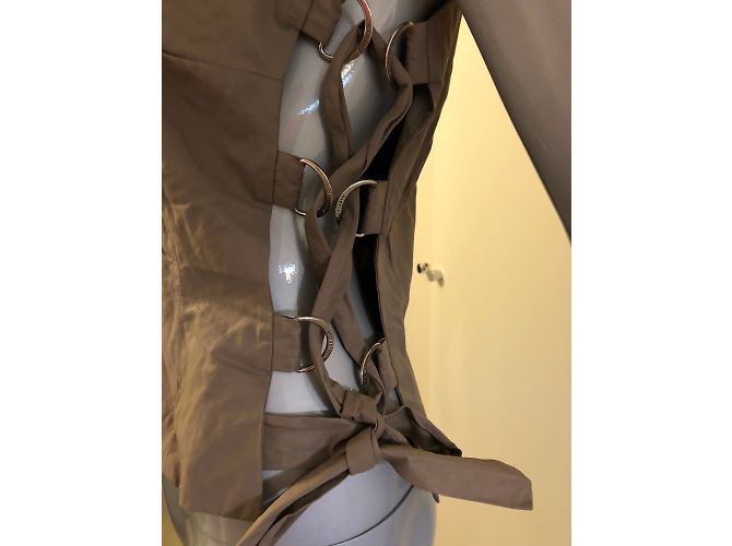 Autre Marque Top sin mangas Airfield Taupe Gris pardo - vista 3