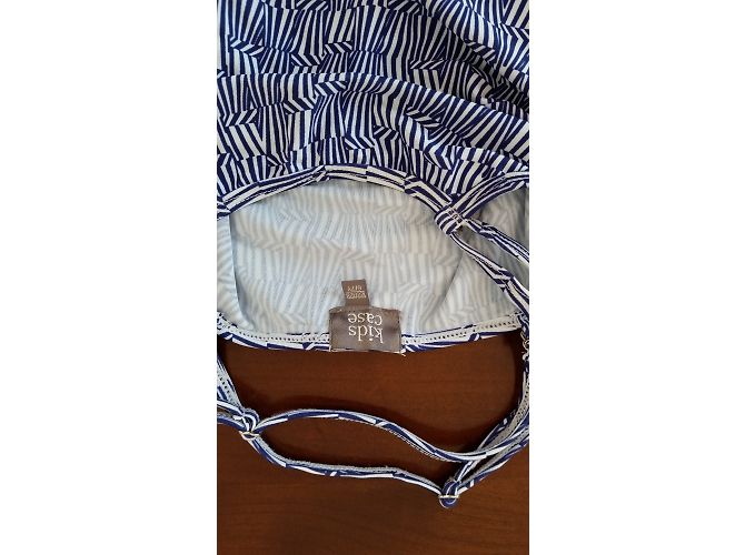 Autre Marque Kids Case Badeanzug Mädchen Blau Weiß Mehrfarben - Ansicht 3