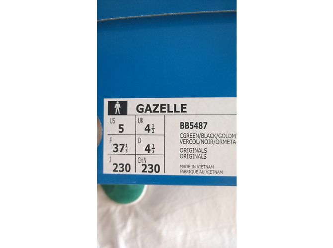 Adidas Gazelles Sneaker Grün - Ansicht 9
