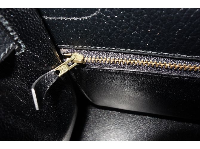 Hermès hermes kelly 32 Pelle nera Nero - vista 22