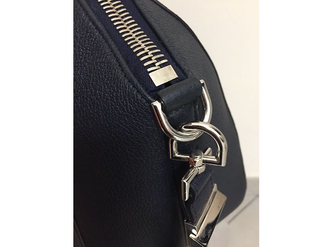 Borsa a mano Givenchy Antigona in pelle blu - vista 5