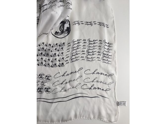 Chanel Lenços Branco - vista 5