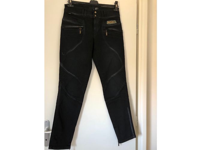 Jeans Slim Just Cavalli Azul Marino Algodón - vista 2