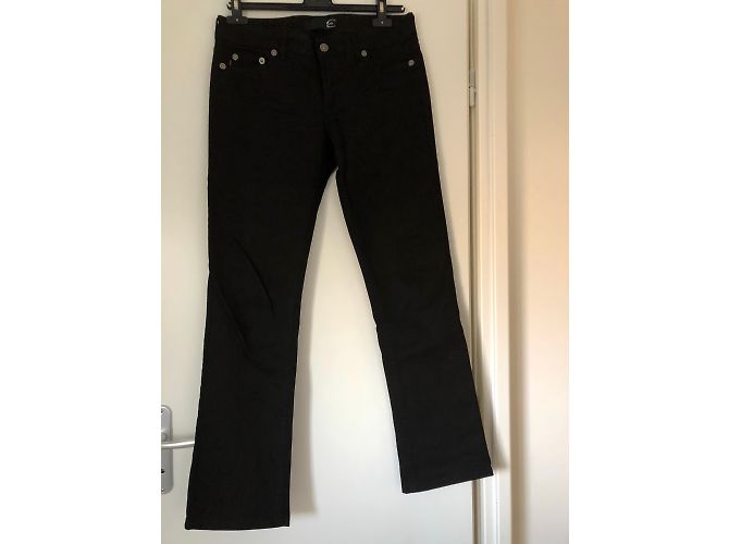 Jeans rectos Just Cavalli color avellana algodón XL - vista 2