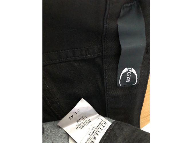 Jeans rectos Just Cavalli color avellana algodón XL - vista 4
