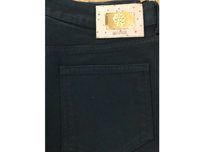 Jeans rectos Just Cavalli color avellana algodón XL - vista 5