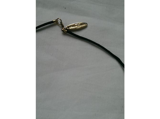 Collana Medaglione Isabel Marant Oro e Nera Nero D'oro - vista 4