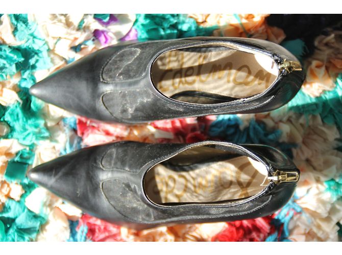 Botines Sam Edelman de cuero negro talla 36 Dorado - vista 5