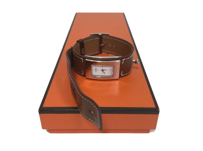 Hermès Cherche-Midi Marrón claro - vista 3