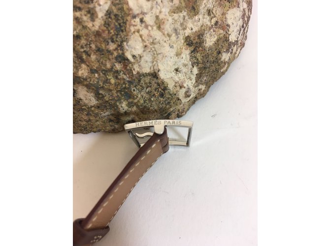 Hermès Cherche-Midi Marrón claro - vista 13