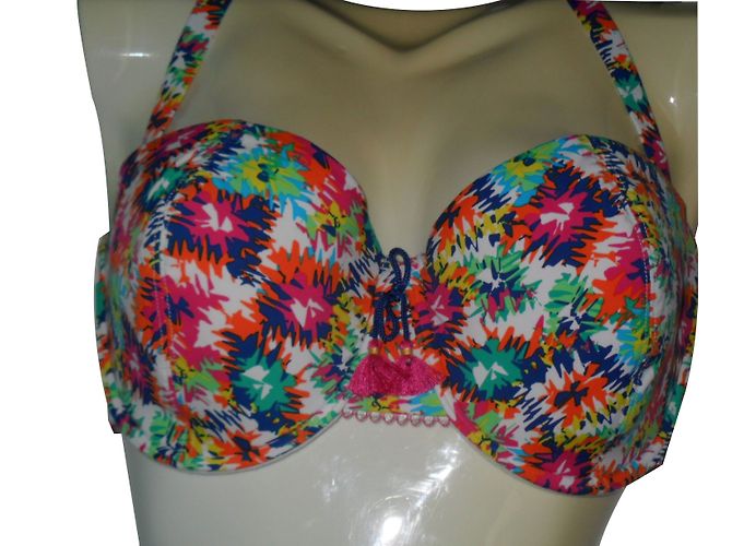 Autre Marque Conjunto de Lencería Charlott' de Seda con Estampado Leopardo Estampado de leopardo - vista 2
