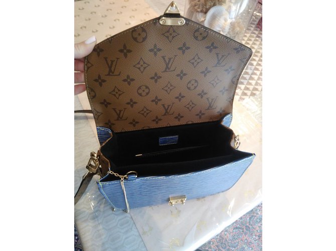 Louis Vuitton metis MM runway denim Blu - vista 3