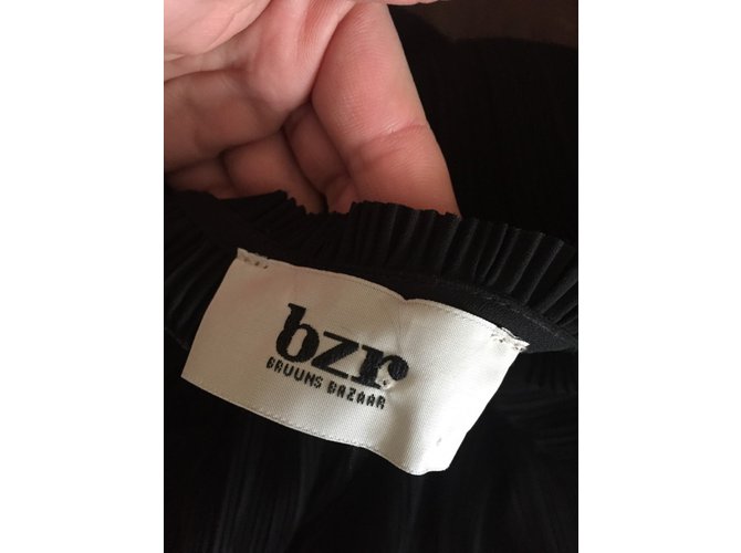 Bruuns Bazaar Kleid Schwarz Polyester - Ansicht 3