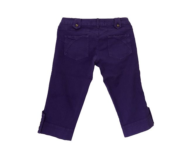 Calça jeans curta Just Cavalli roxa de algodão Tamanho 44 Roxo - vista 2