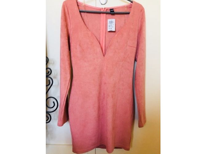 Windsor Smith Abendkleid aus pastellrosa Samt Pink - Ansicht 2