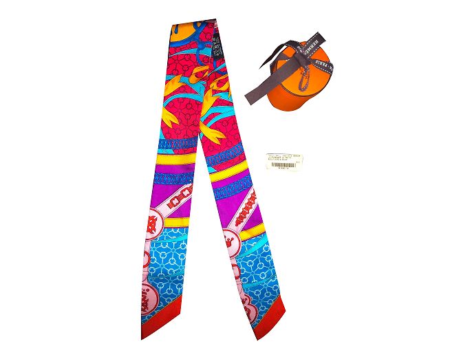 Hermès Lenços Multicor - vista 2