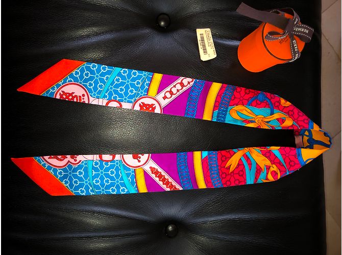Hermès Lenços Multicor - vista 4