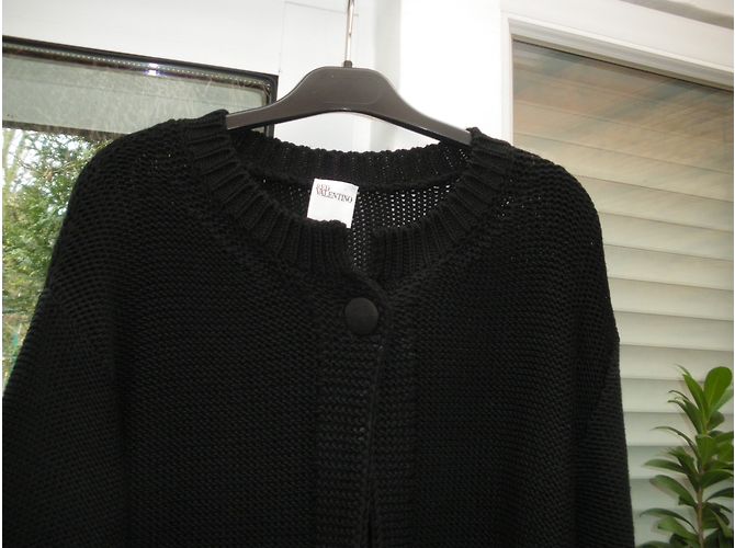 Red Valentino Weste aus Wolle Schwarz - Ansicht 6