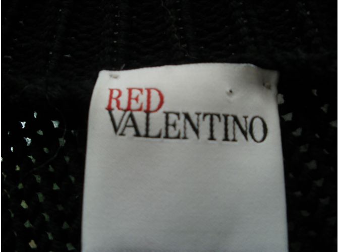 Red Valentino Weste aus Wolle Schwarz - Ansicht 7