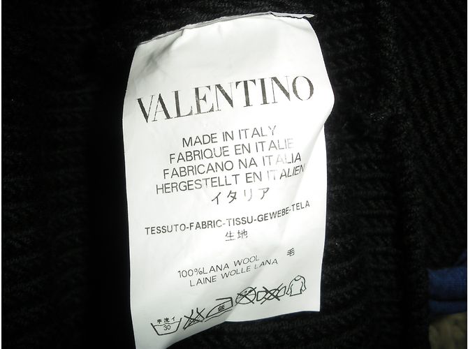 Red Valentino Weste aus Wolle Schwarz - Ansicht 8