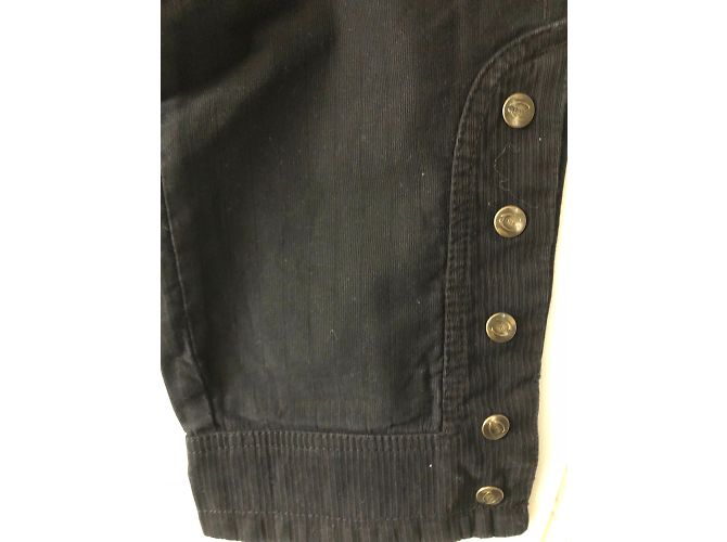 Just Cavalli Samthose in Schwarz - Ansicht 3