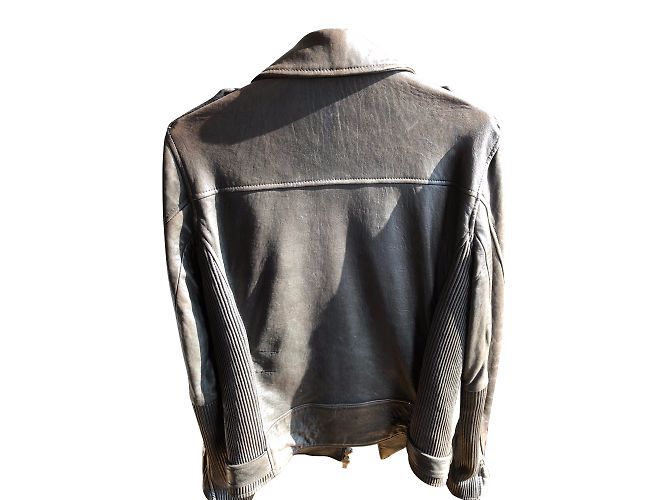 Iro Lederjacke Braun Herren XS - Ansicht 2