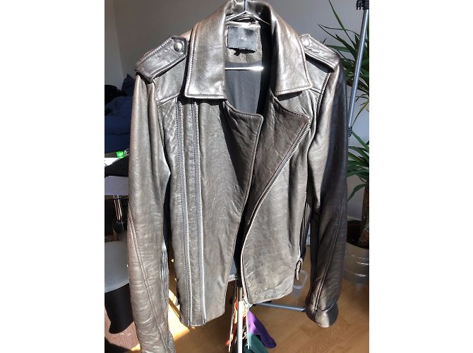 Iro Lederjacke Braun Herren XS - Ansicht 3