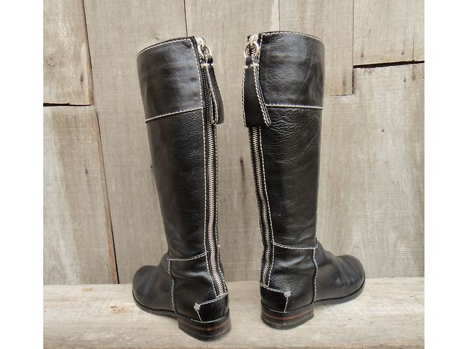 Botas Chloé de cuero negro - vista 6