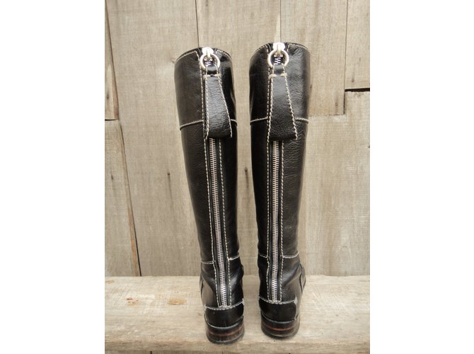 Botas Chloé de cuero negro - vista 7