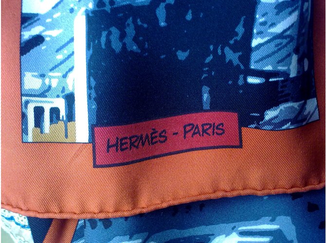 Hermès Bufandas de seda Multicolor - vista 2