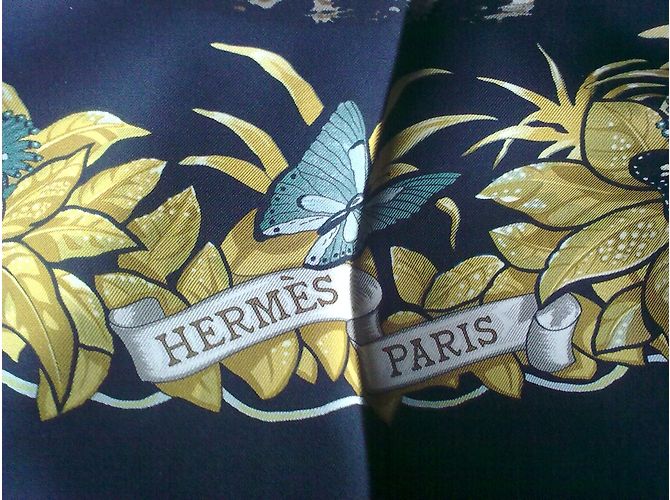 Hermès Sciarpe di seta Multicolore - vista 3