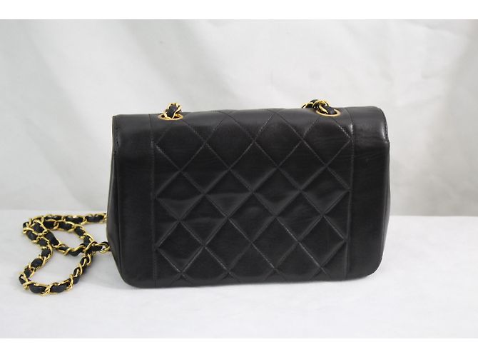 Chanel Bolsa de Diana Preto - vista 2