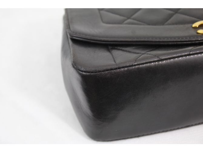 Chanel Bolsa de Diana Preto - vista 4