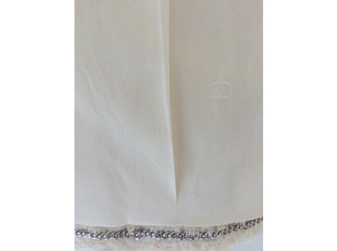 Chanel Chaquetas Blanco roto - vista 7