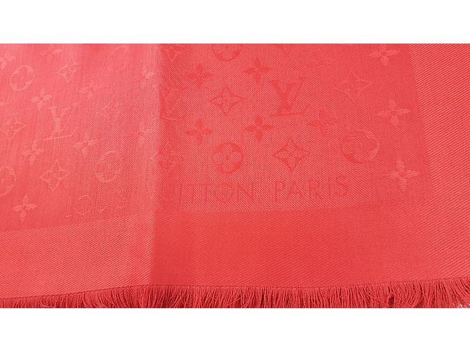 Louis Vuitton-Schal-Monogramm pomme d'amour Rot - Ansicht 2